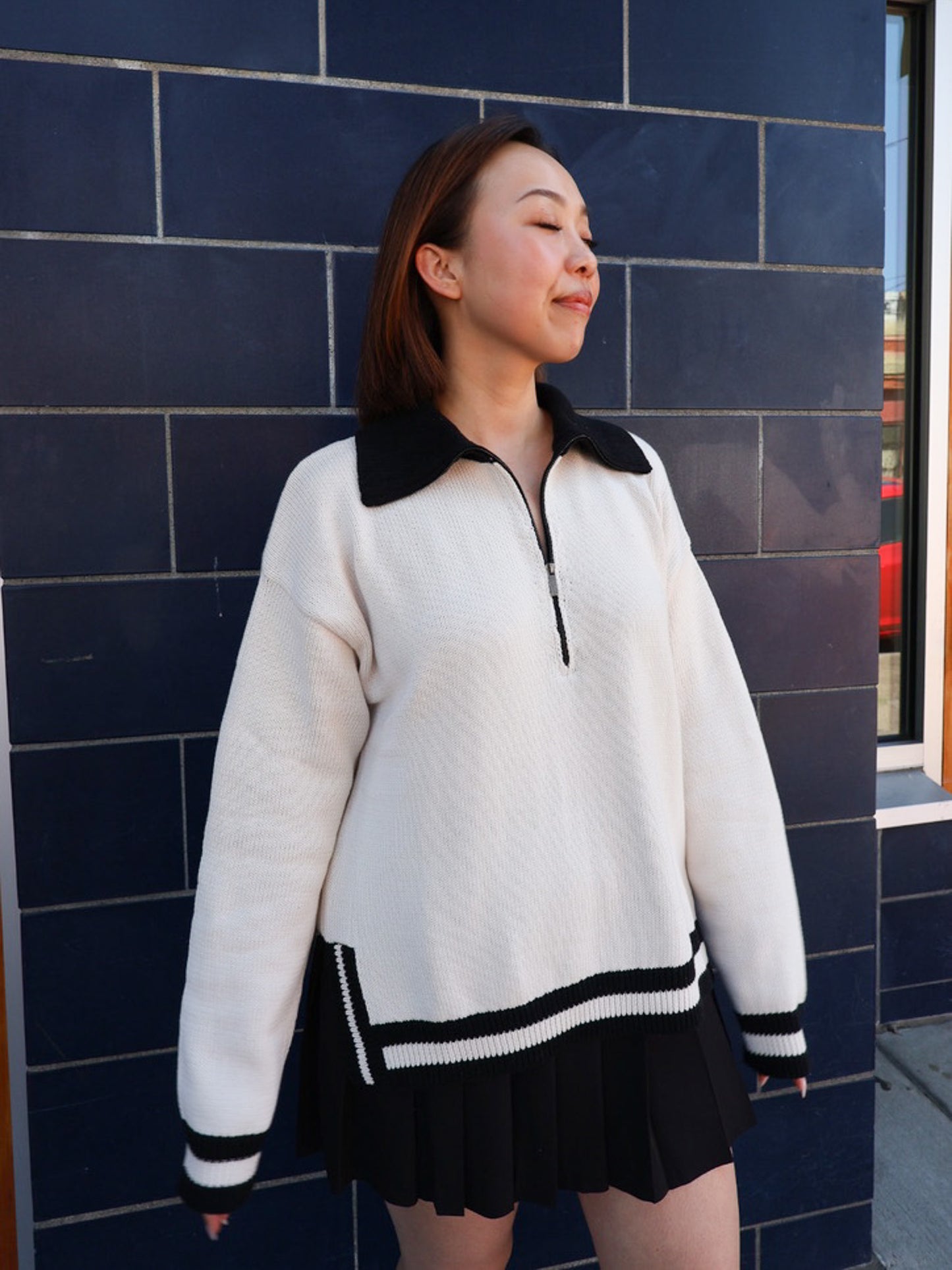 Society Sweater Crystal
