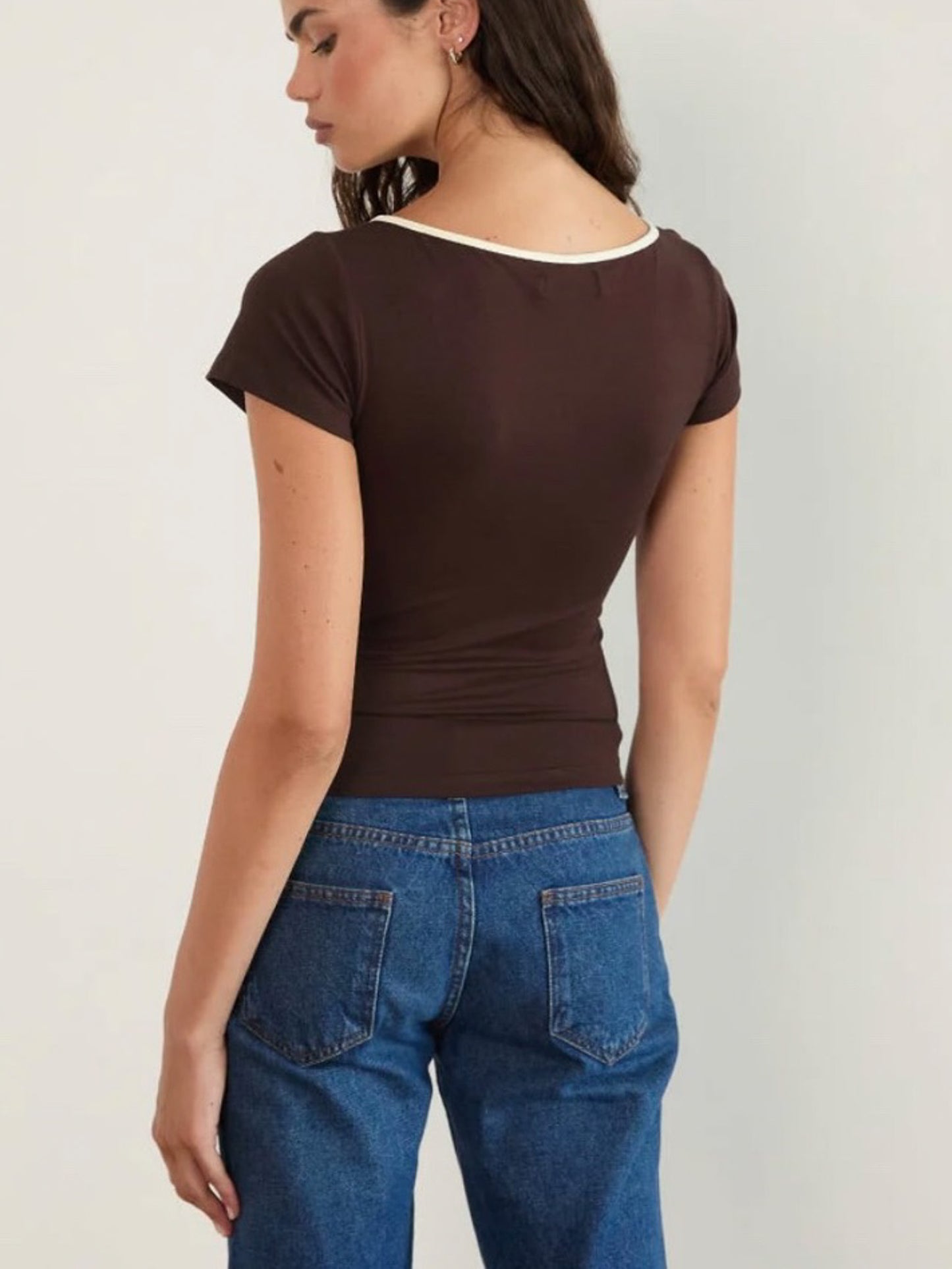 Bunga Flower Cut Out Top