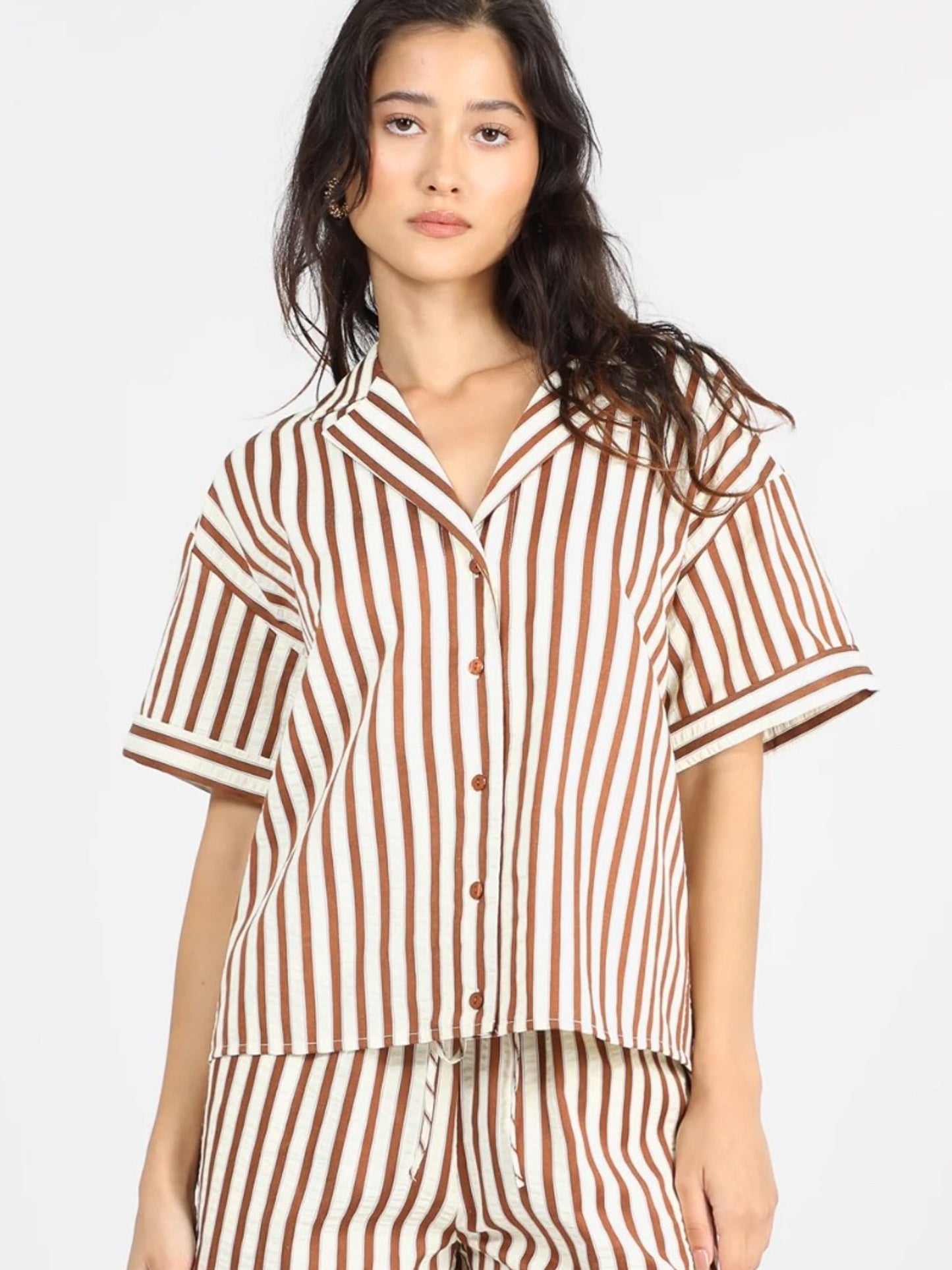 Graham Stripe Vacation Shirt