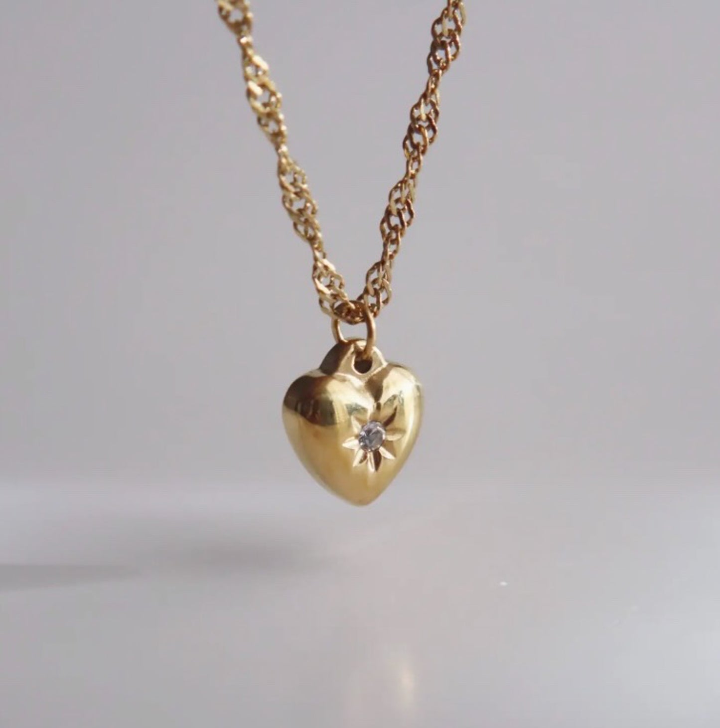 Heart Stone Necklace