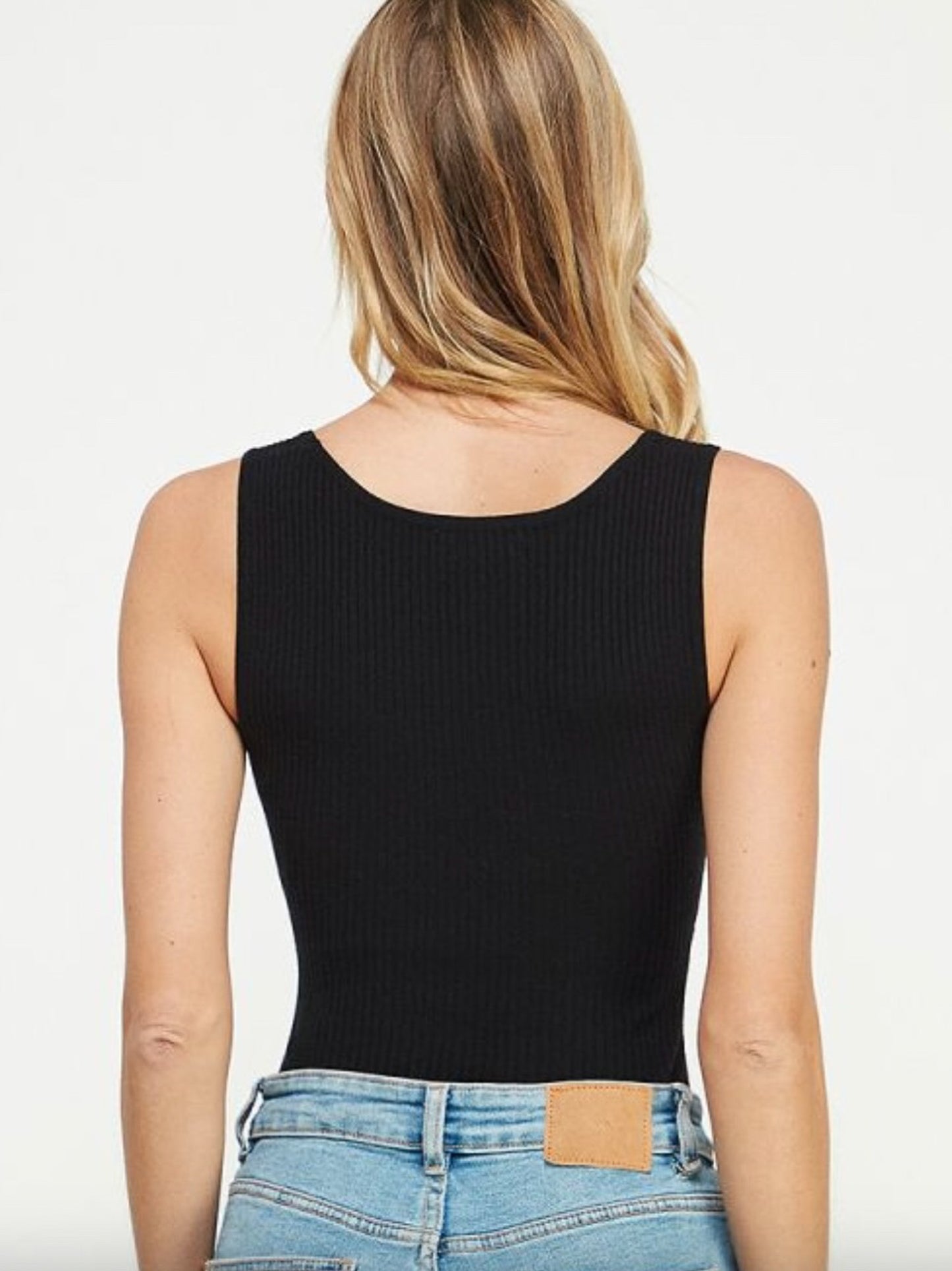 Square Neck Tank Bodysuit