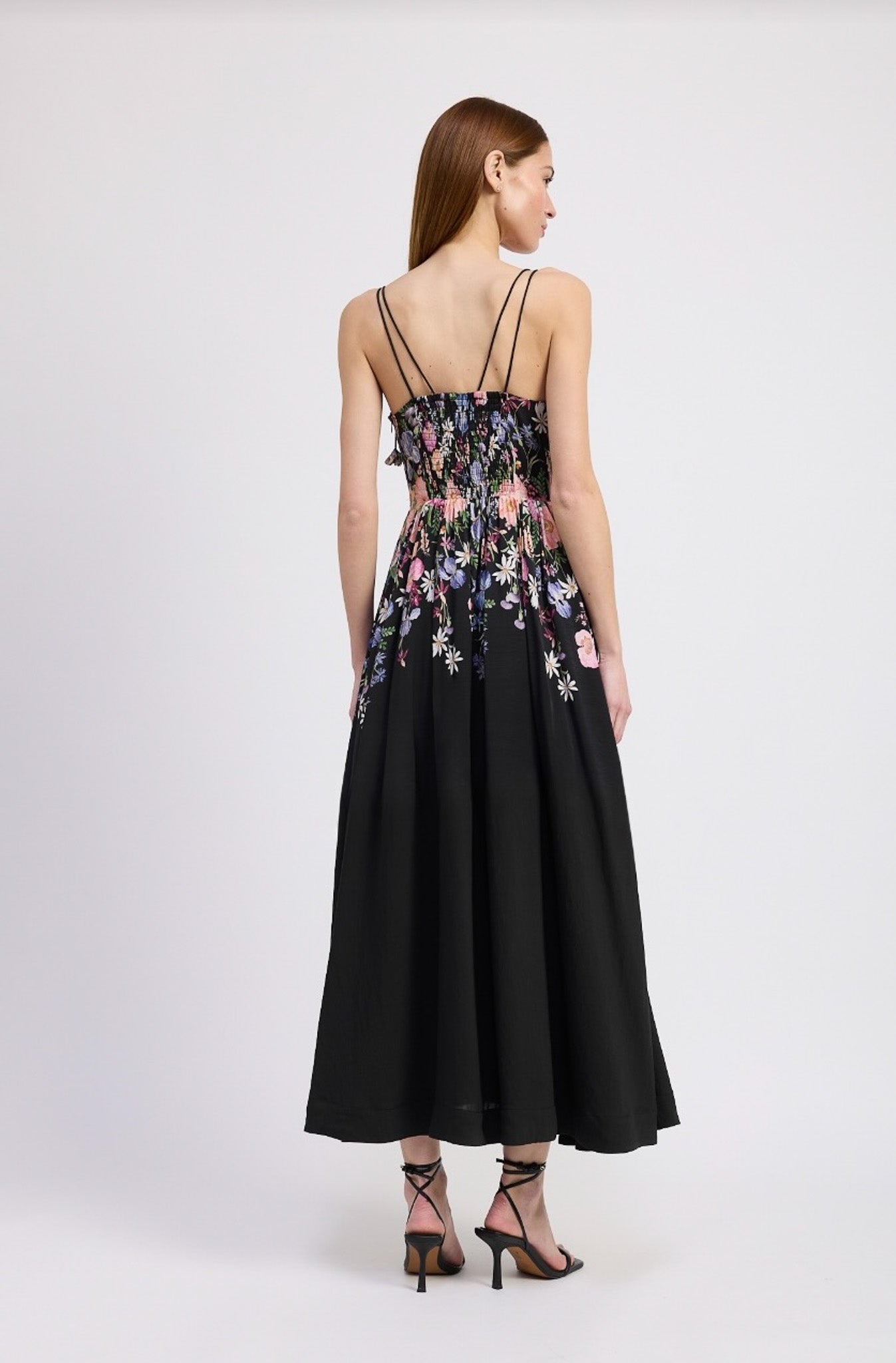 Nannette Tie Maxi Dress