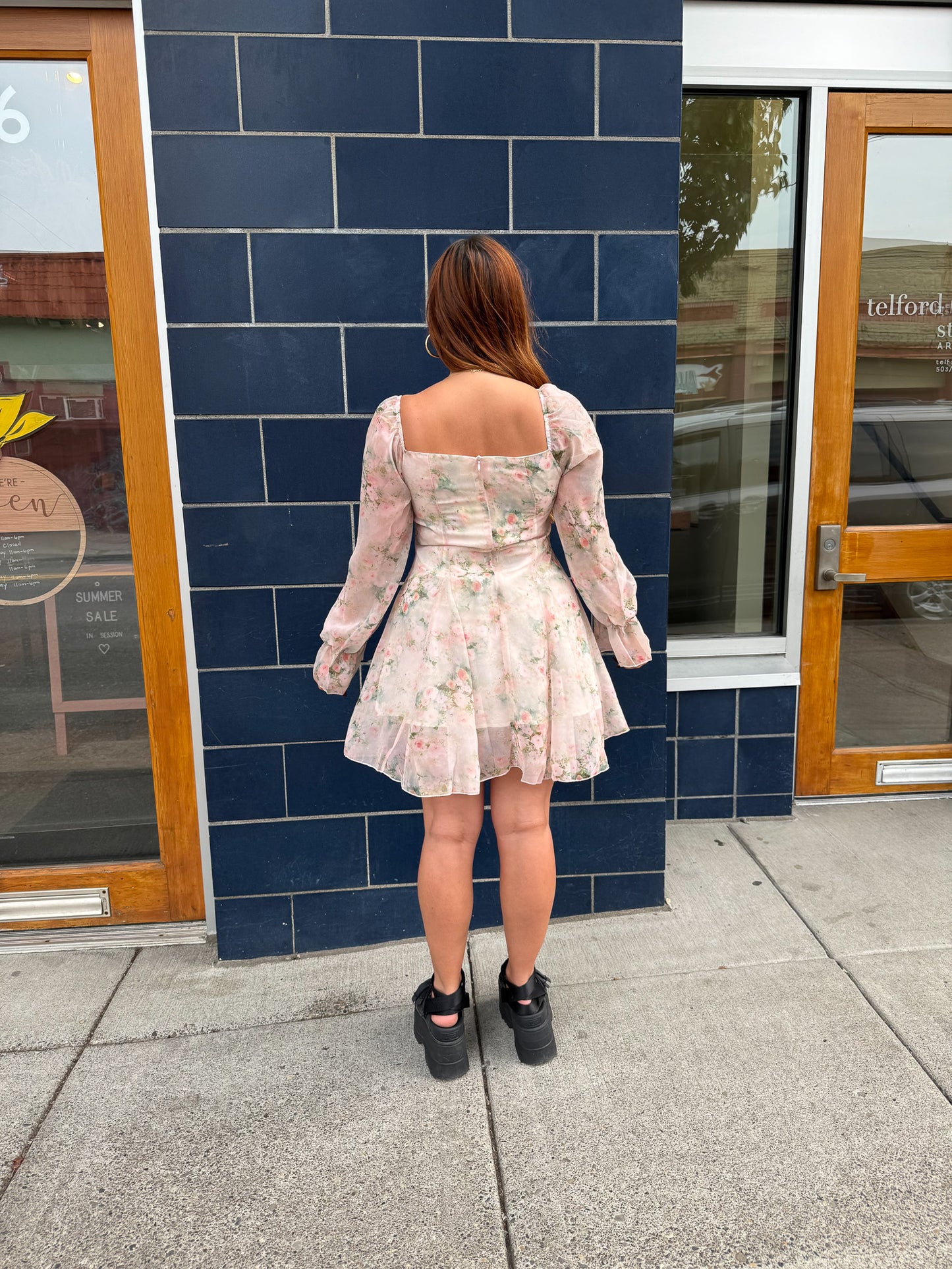 Garden Party Shimmer Dress