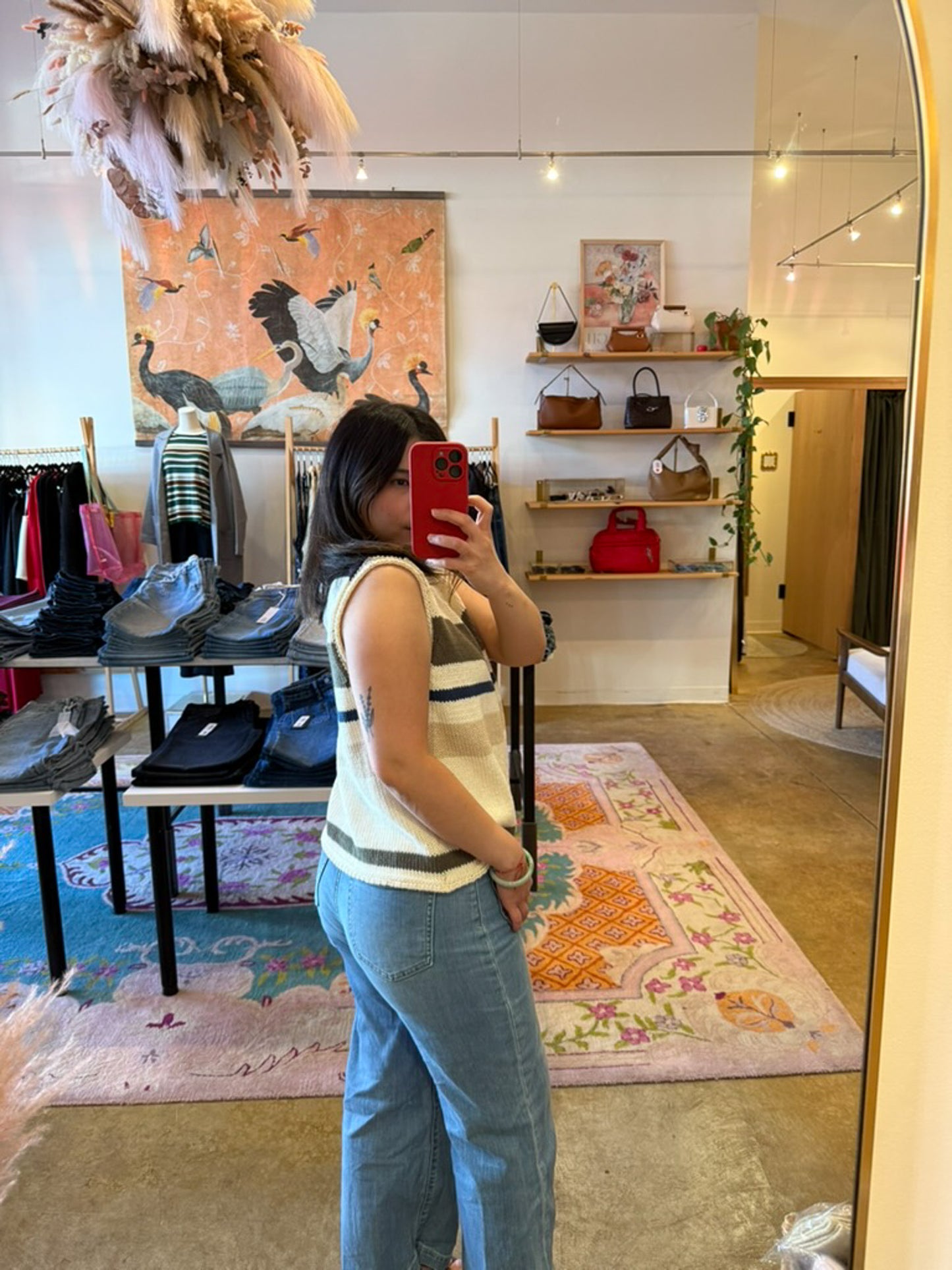 Raya Stripe Vest Stripe