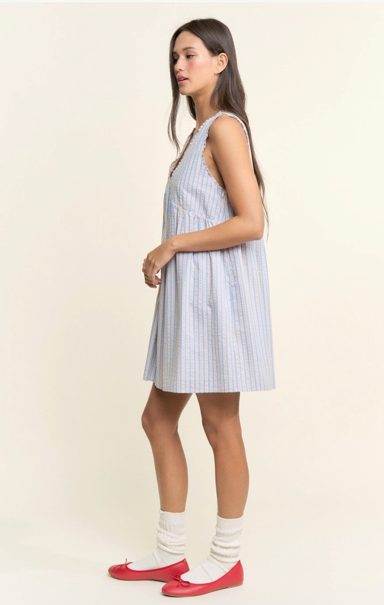 Striped Mini Dress