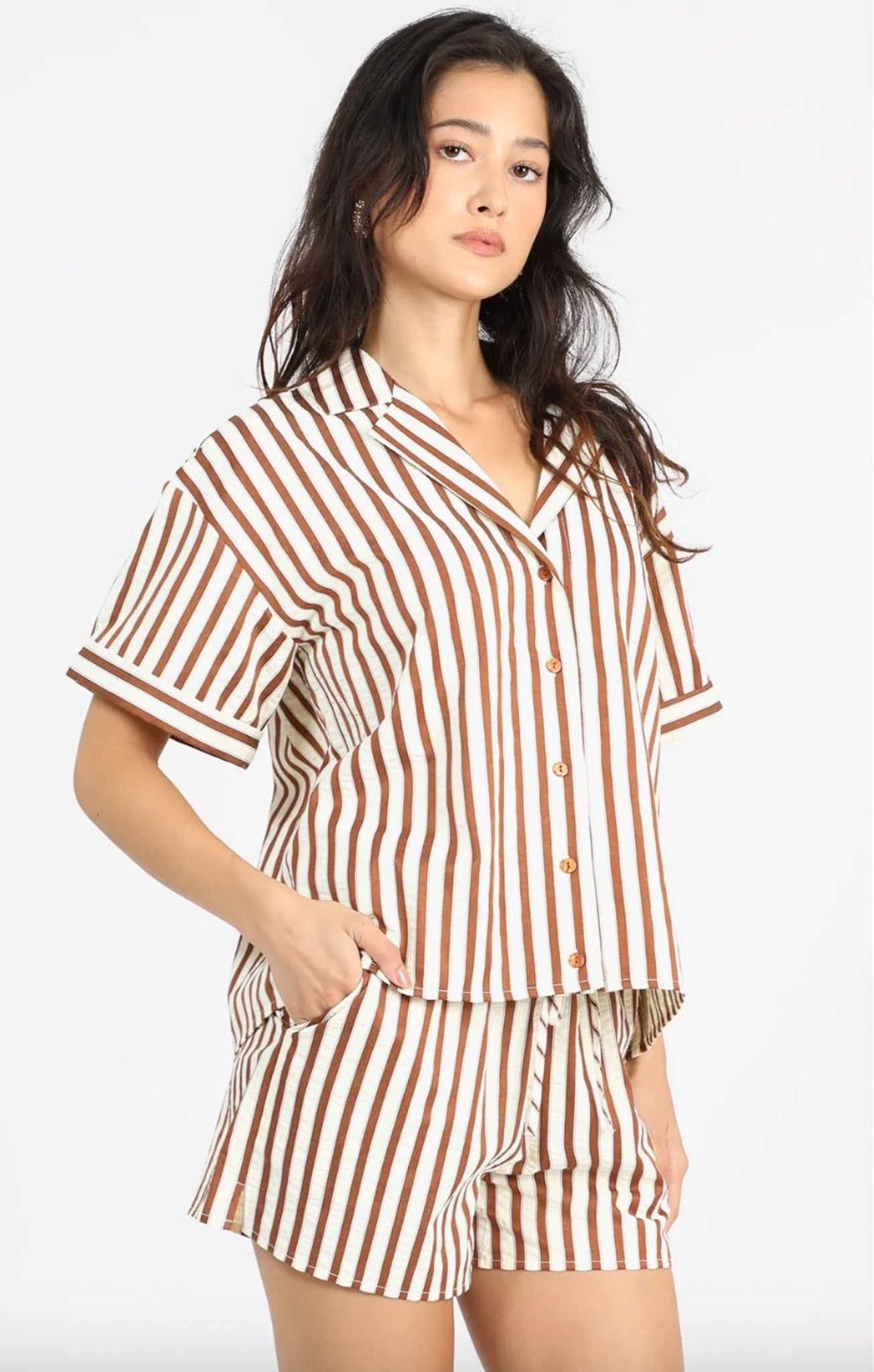 Graham Stripe Vacation Shirt