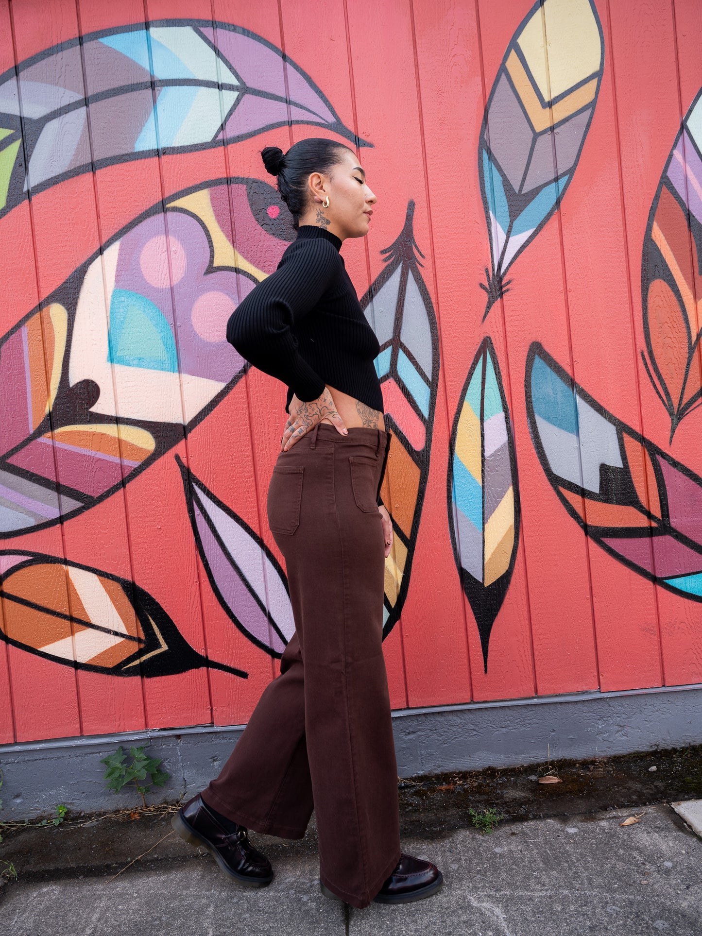 Sailor Wide Leg Brown