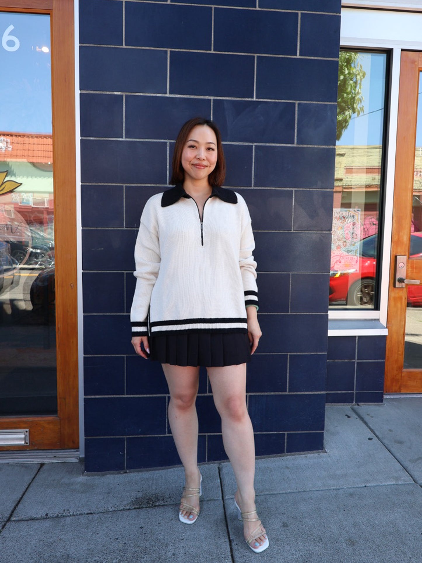 Society Sweater Crystal