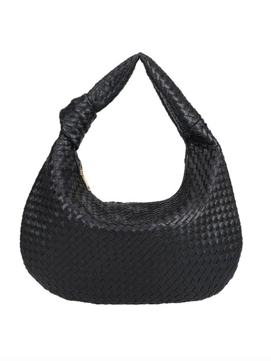 Brigitte Large Vegan Hobo Shoulder Bag