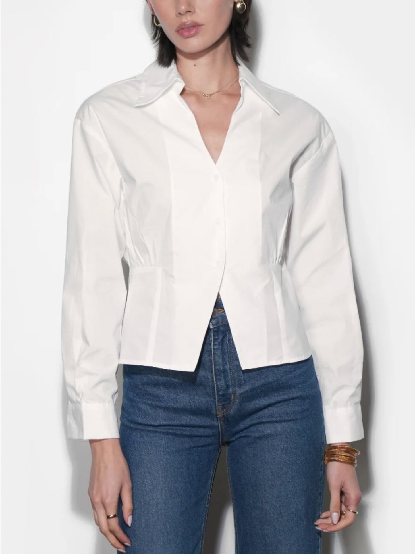 Wesley V Neck Collar Shirt