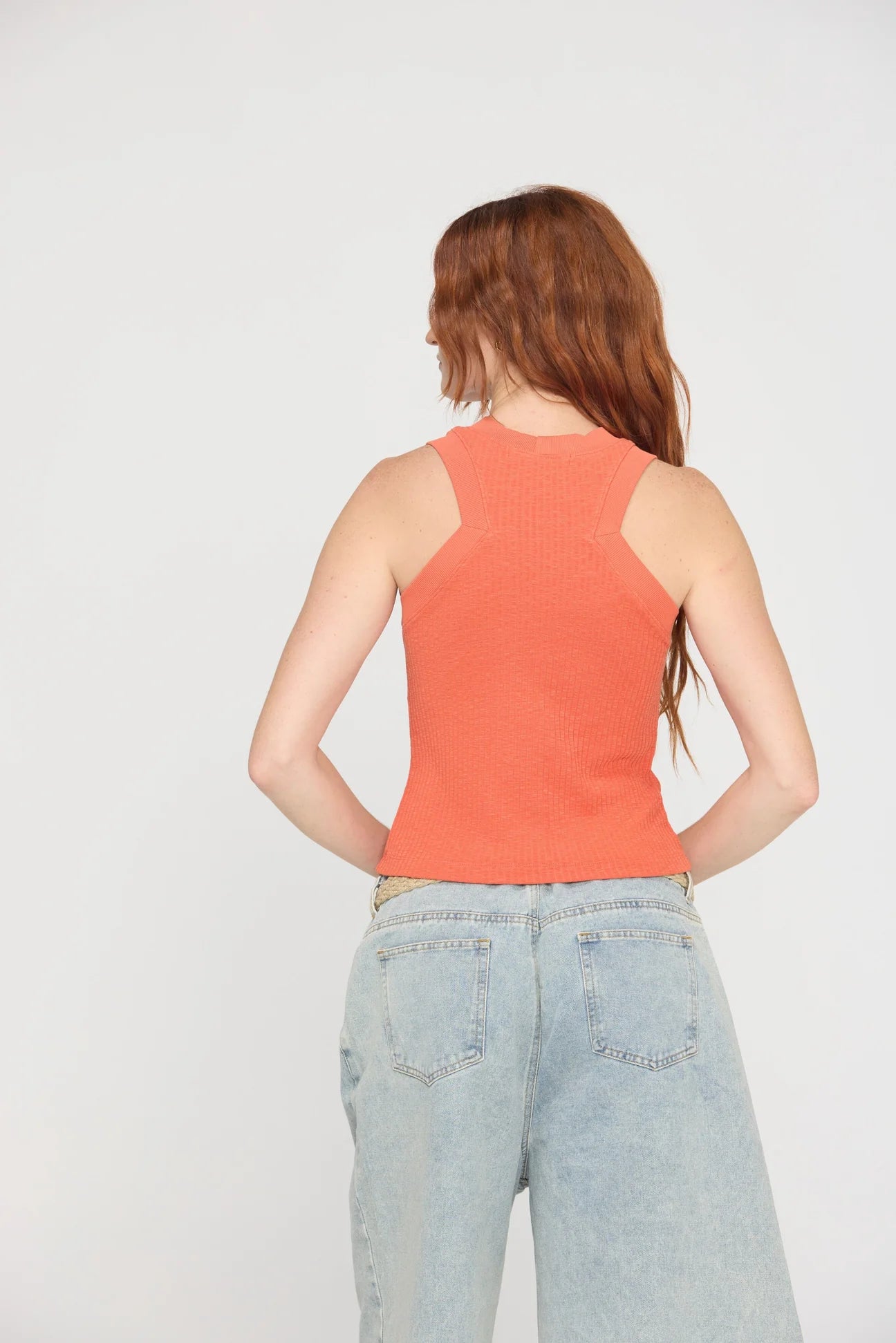 Player Racerback Rib Tank Kisses