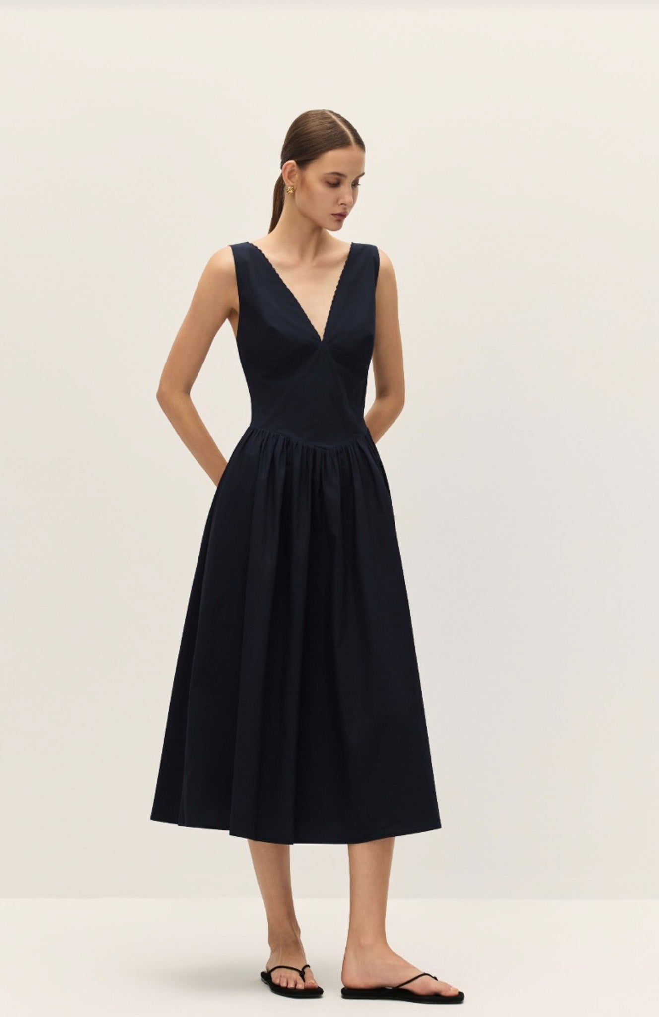 Sela Dress Navy
