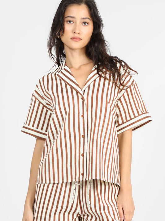 Graham Stripe Vacation Shirt
