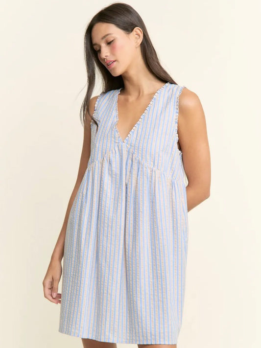 Striped Mini Dress
