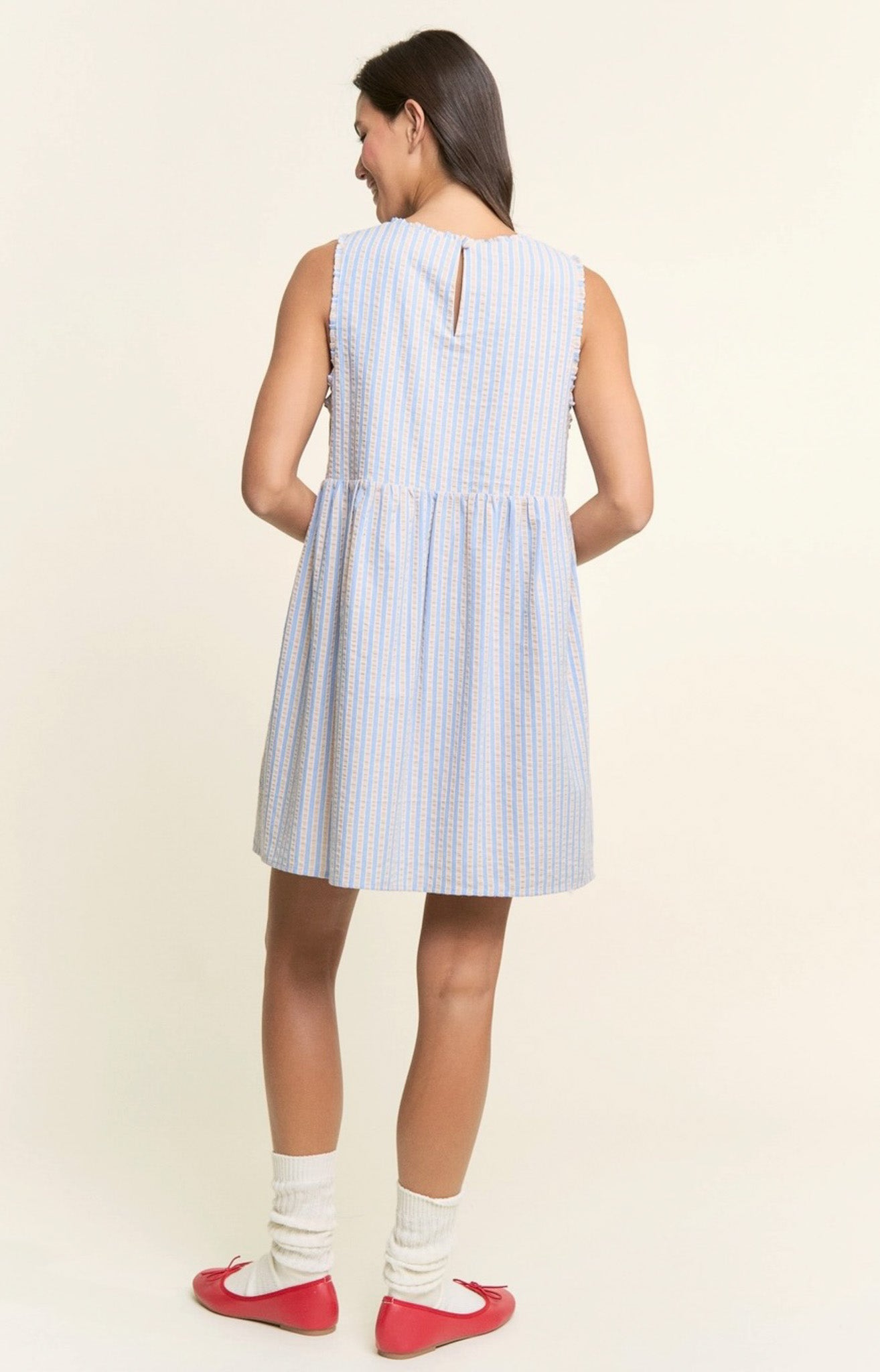 Striped Mini Dress
