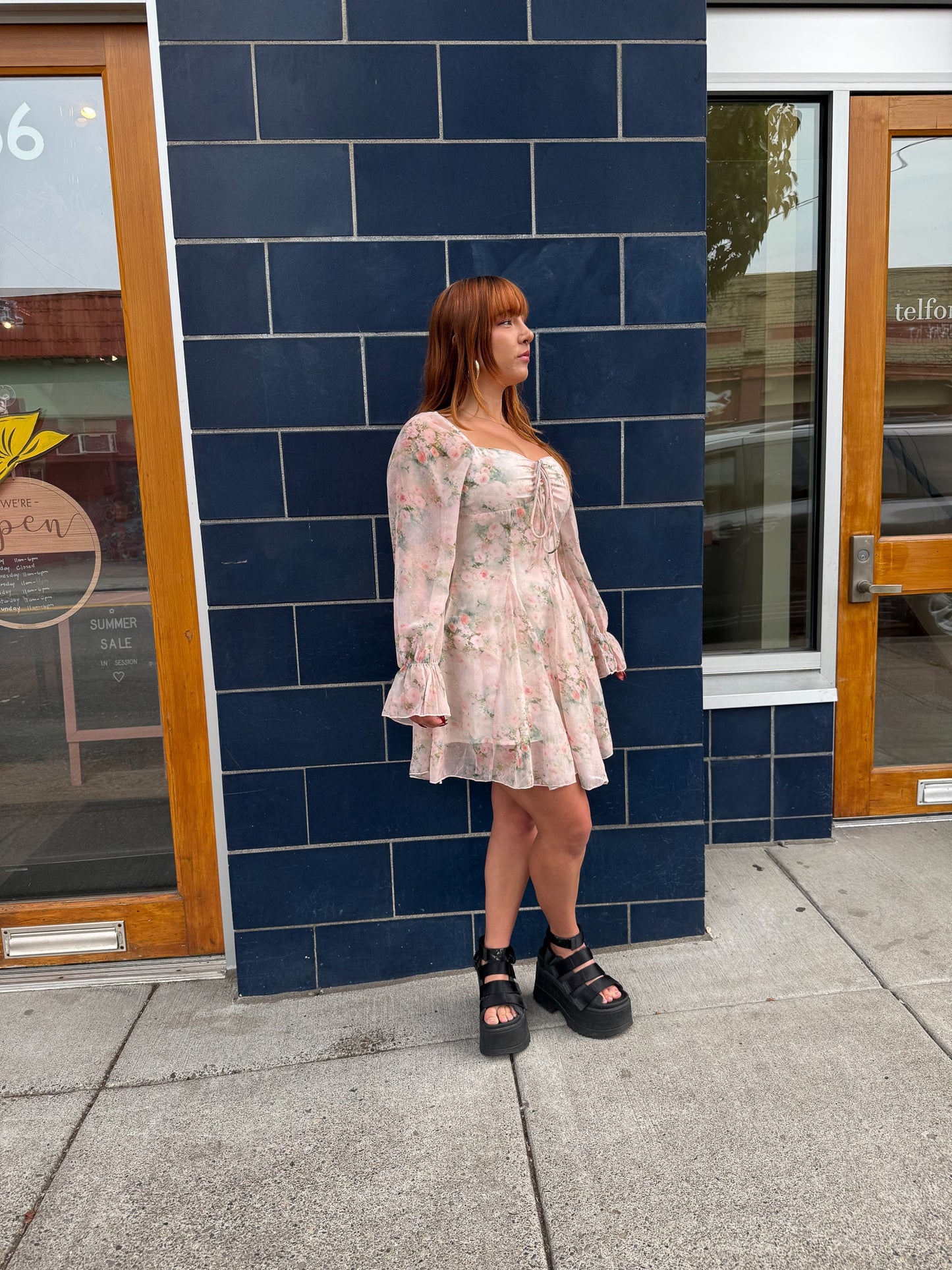 Garden Party Shimmer Dress