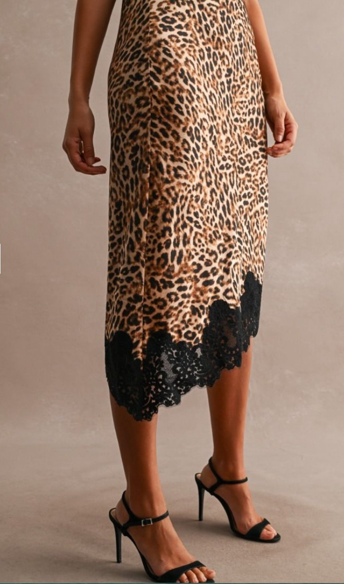 Leopard Asymmetrical Skirt