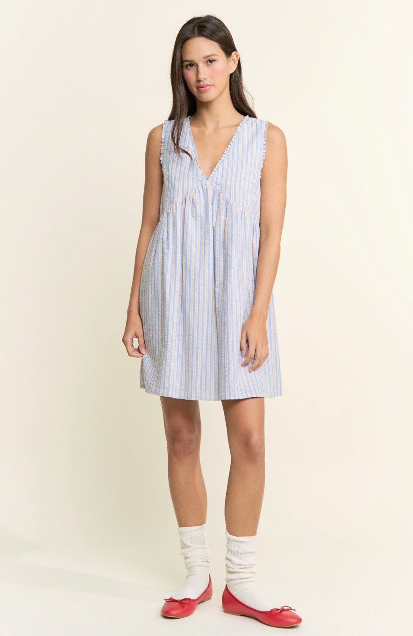 Striped Mini Dress