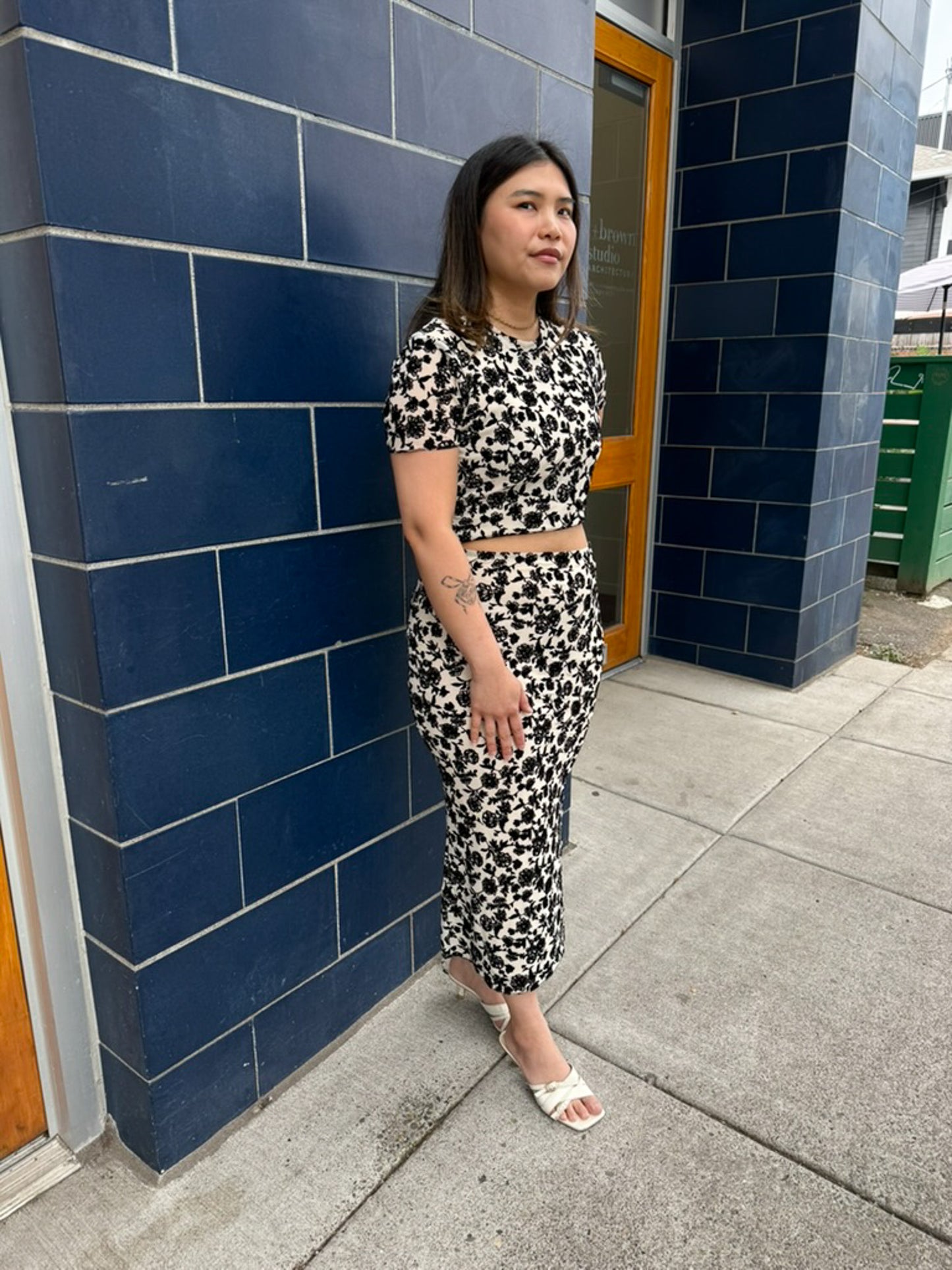 Analogue Nostalgia Mermaid Midi Skirt