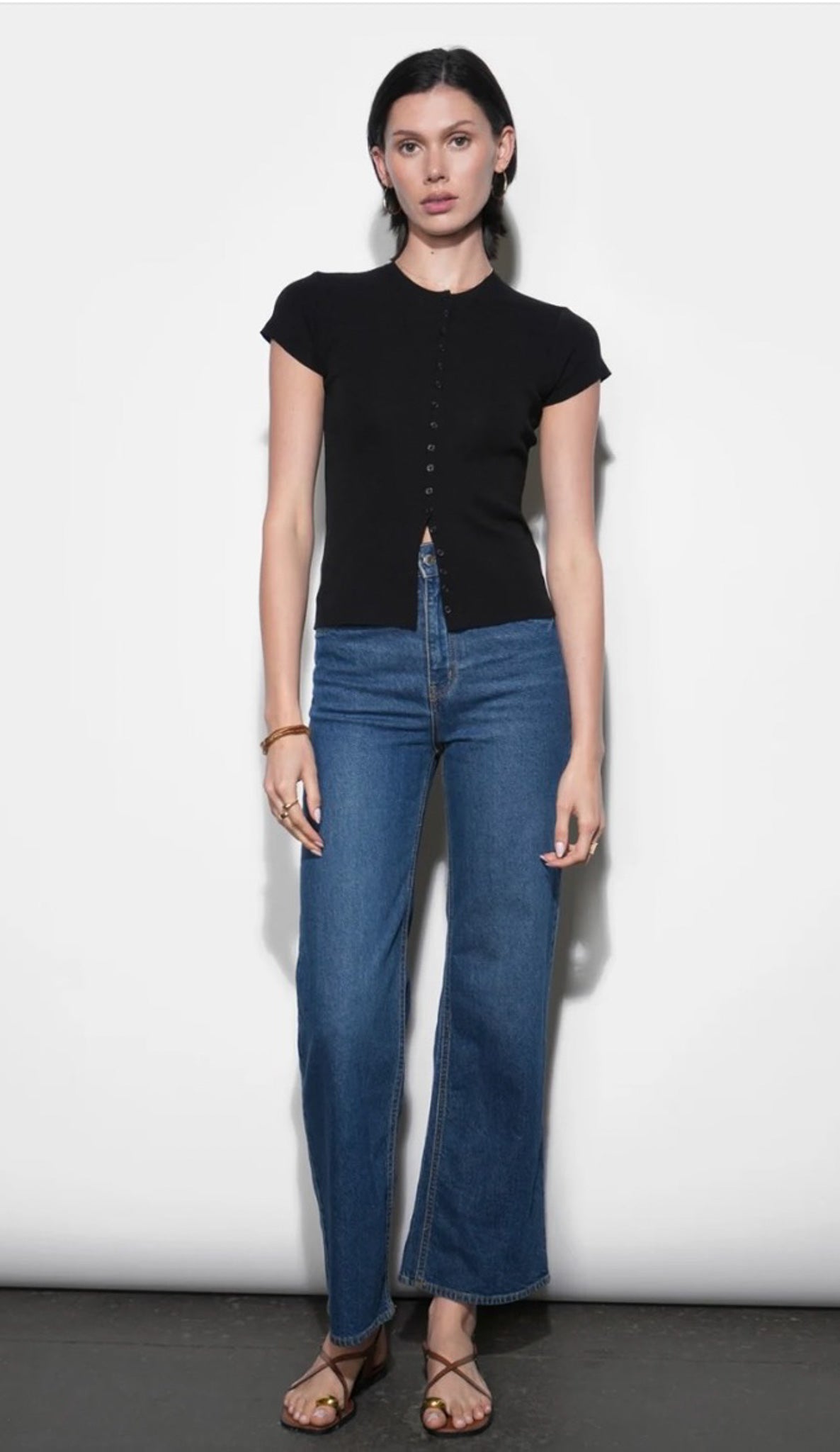 Vera Crew Neck Knit Top