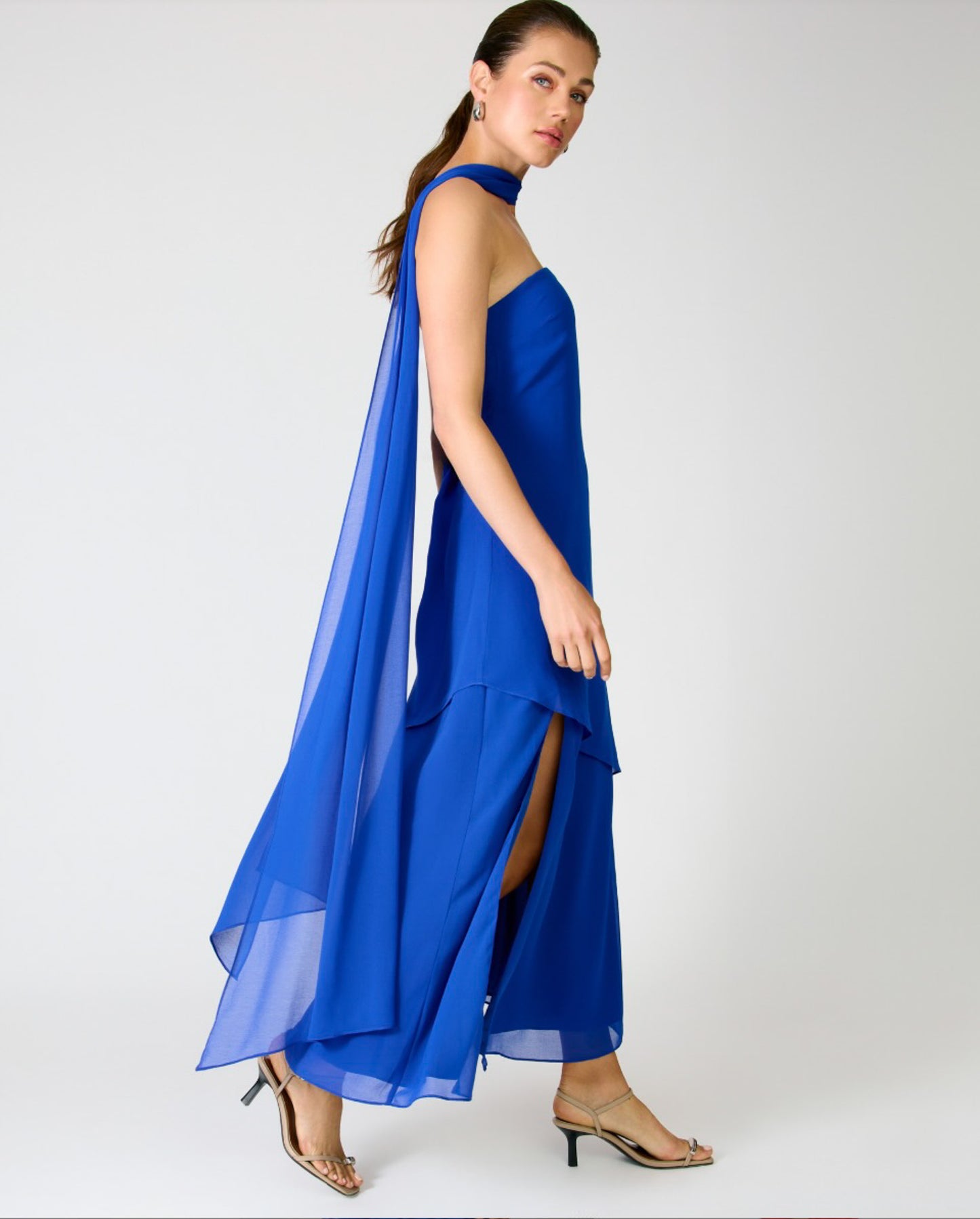 Azure Scarf Dress