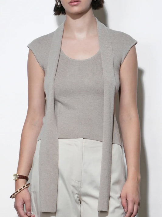 Hannah Scarf Knit Top