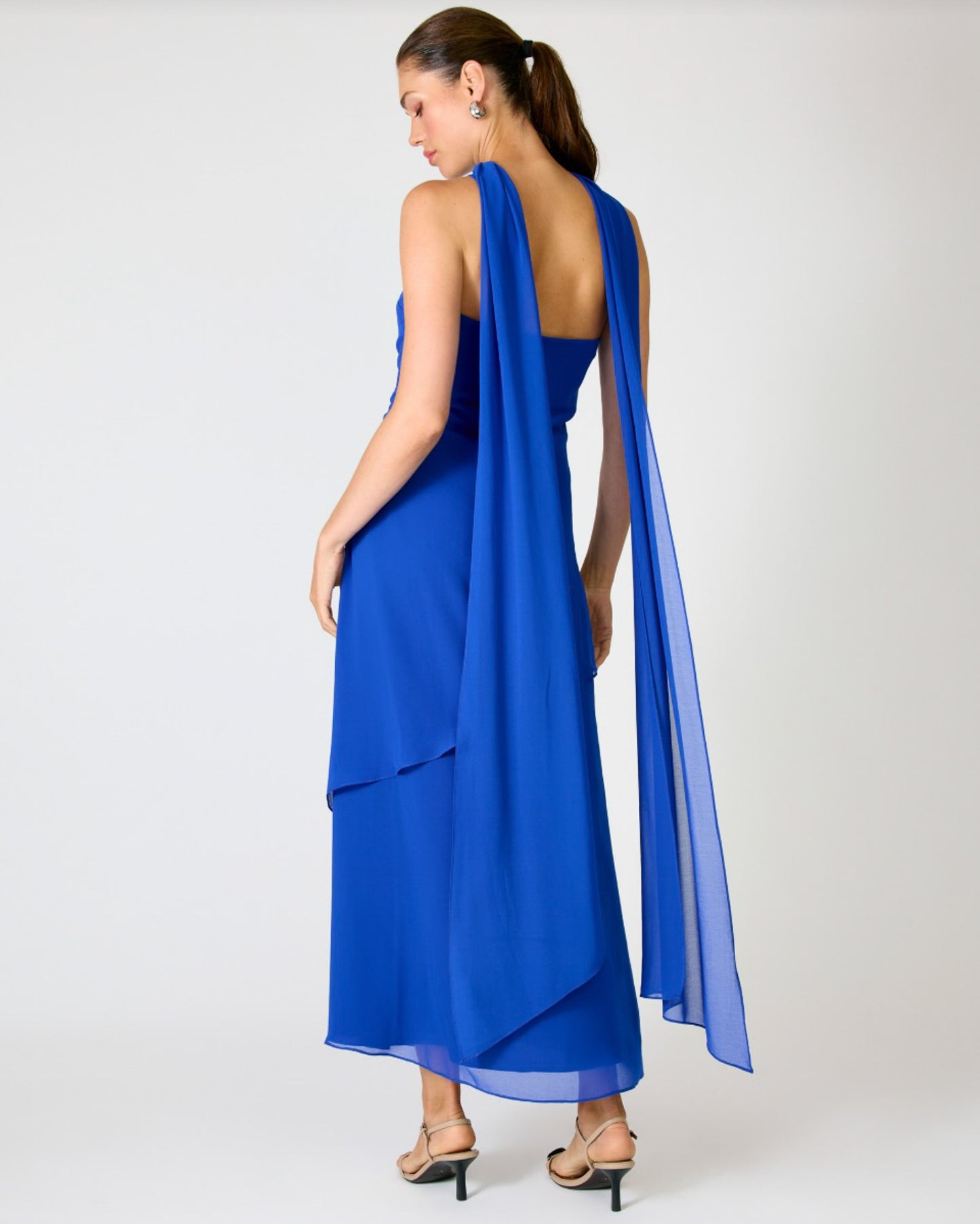 Azure Scarf Dress