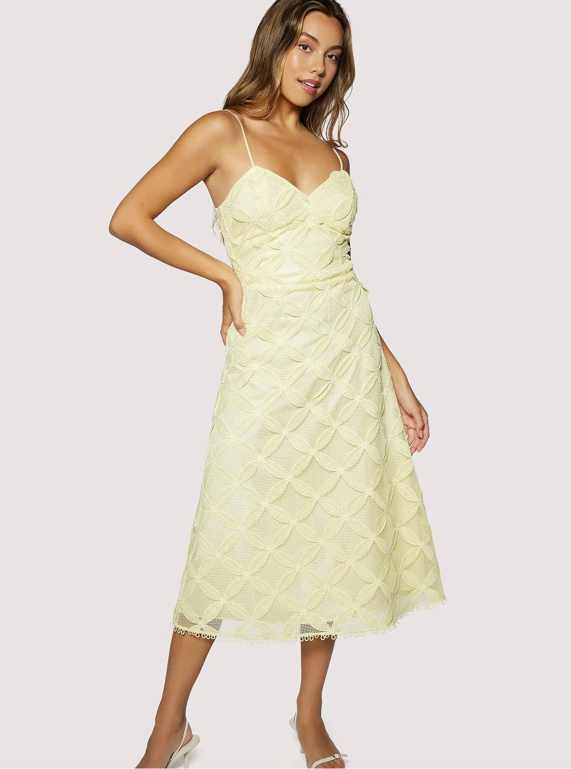 Maldives Bloom Midi Dress