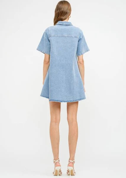 Paloma Denim Dress