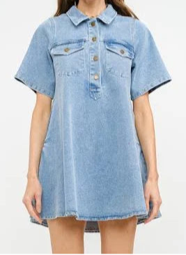 Paloma Denim Dress